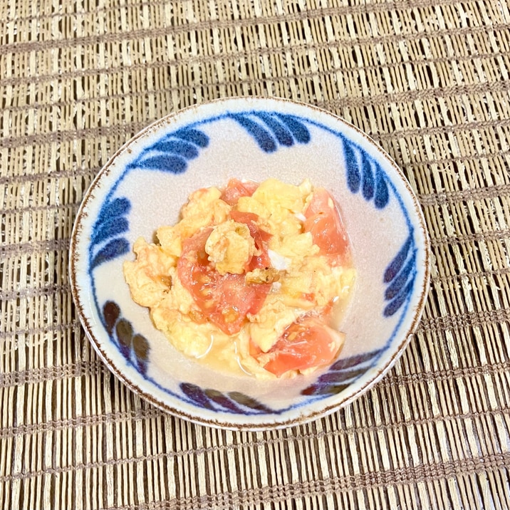 簡単☆卵とトマトの中華炒め